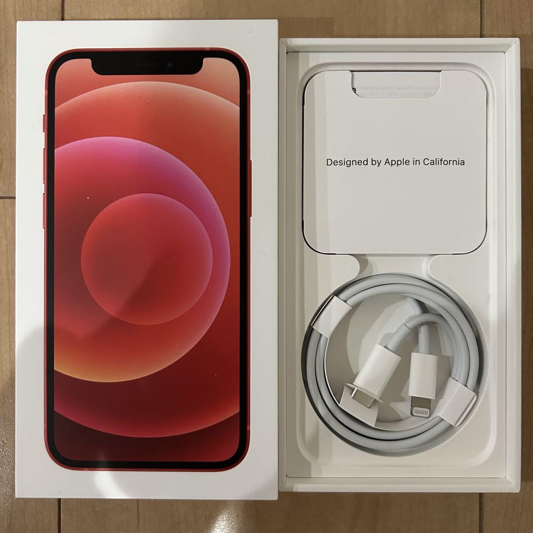 iPhone12mini 64GB プロダクトレッド SIMフリー - メルカリ