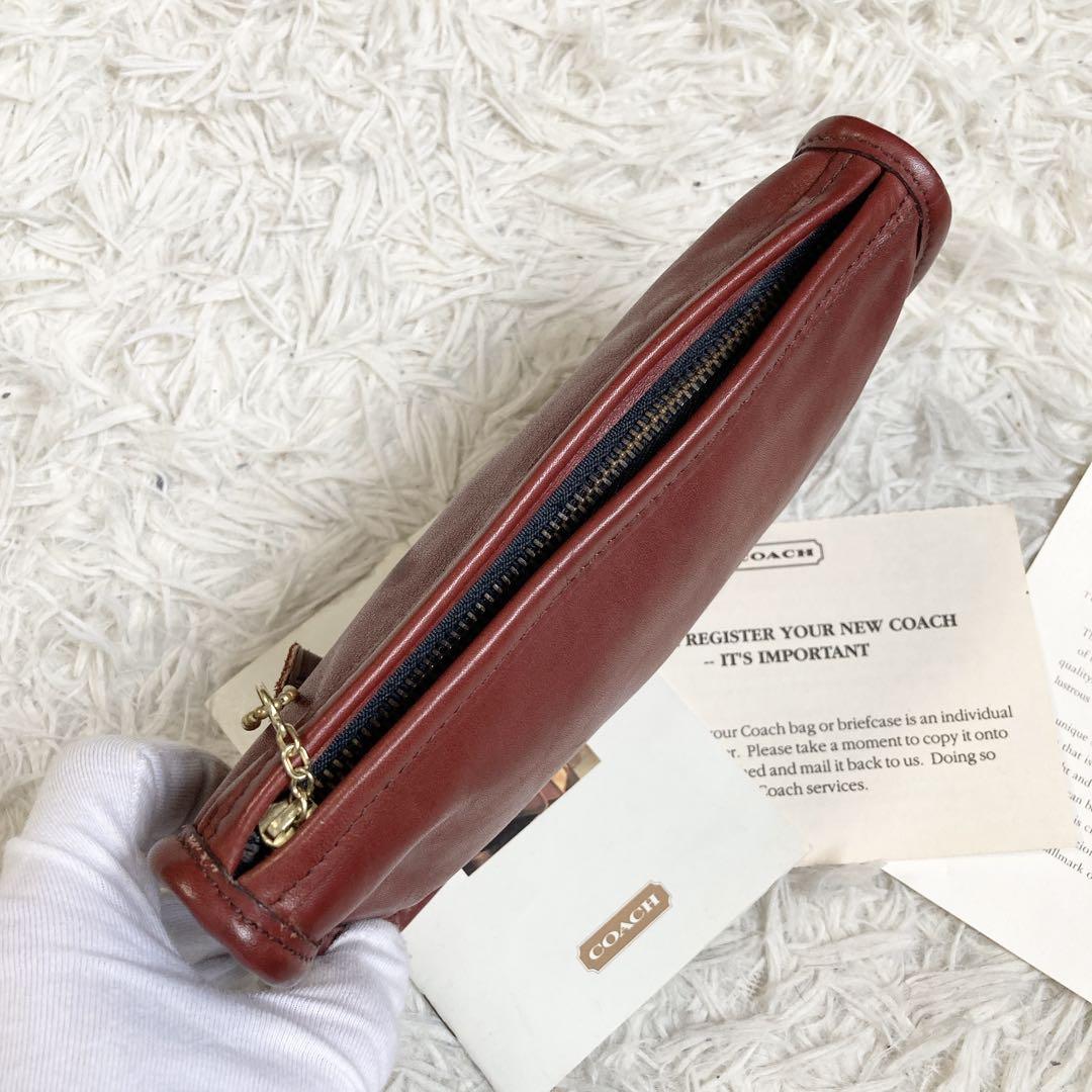 vintage coach old red porch ポーチ オールドコーチ