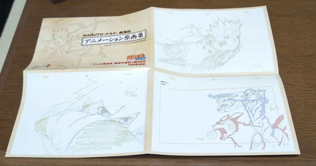 Naruto疾風伝 アニメーション原画集