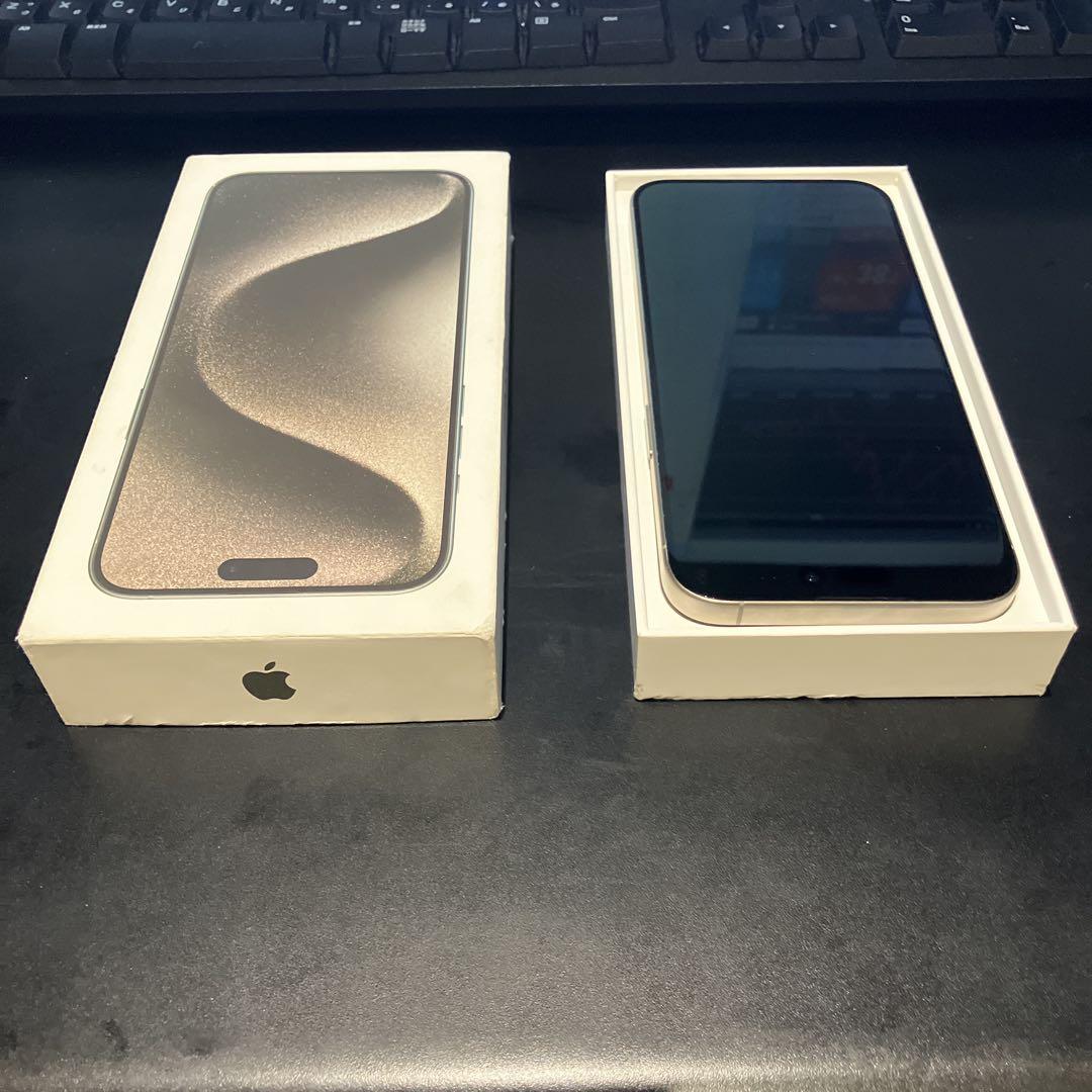 Iphone15 pro max 512GB ナチュラル simフリー - メルカリ