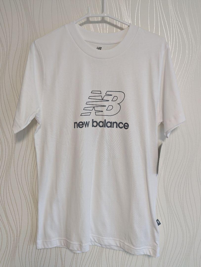 最高 Balance 新品】New ロゴ メルカリ - ホワイト（Mサイズ） Tシャツ メンズウェア
