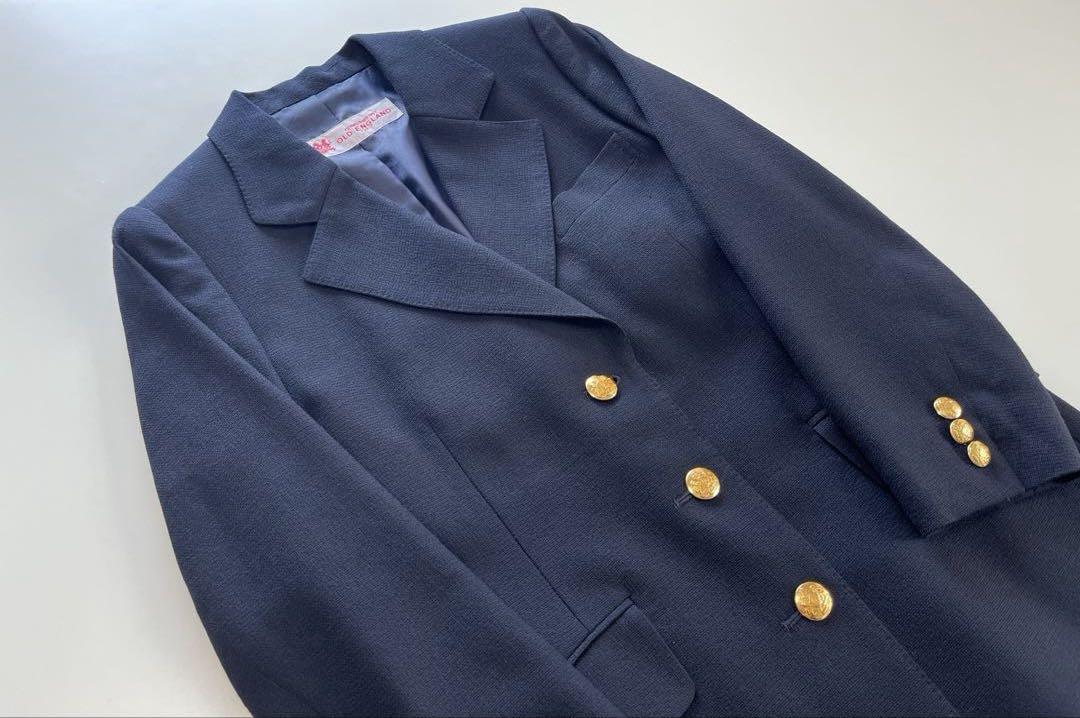 OLD　ENGLAND　オールドイングランド　ピーコート　金ボタン　チェック　M OLD ENGLAND/オールド イングランド｜自由に着こなしで楽しむ