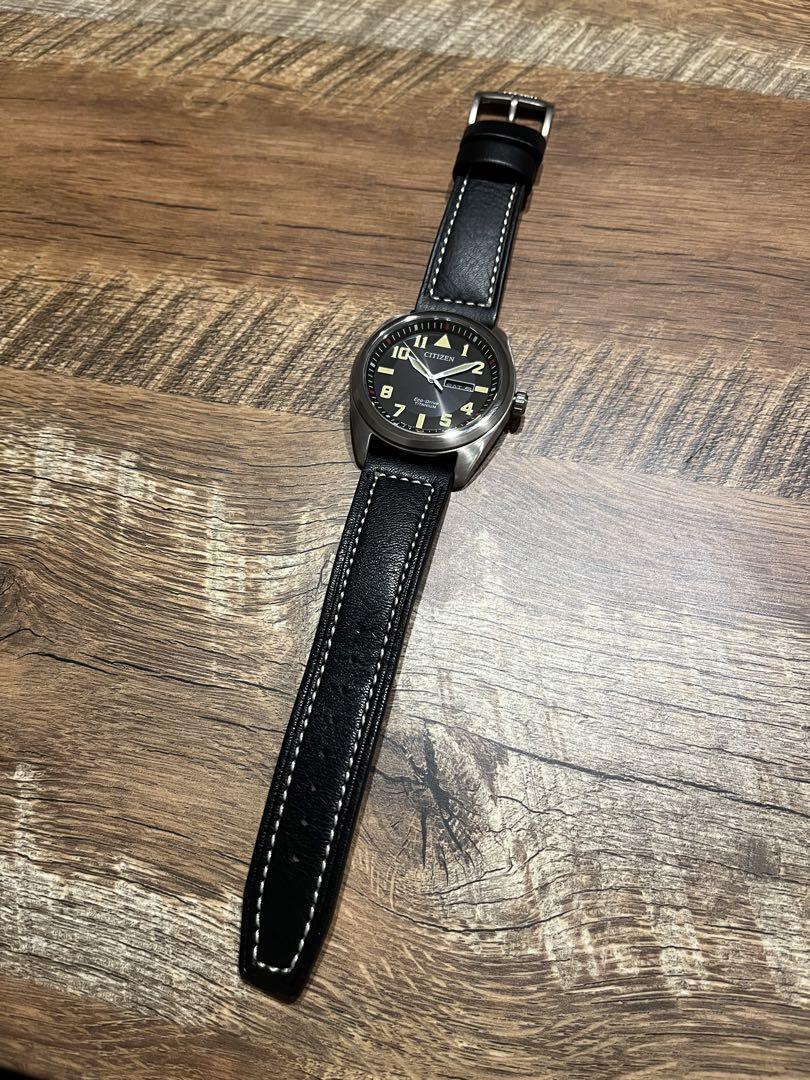シチズン CITIZEN ソーラー ミリタリー エコドライブ 腕時計 チタン