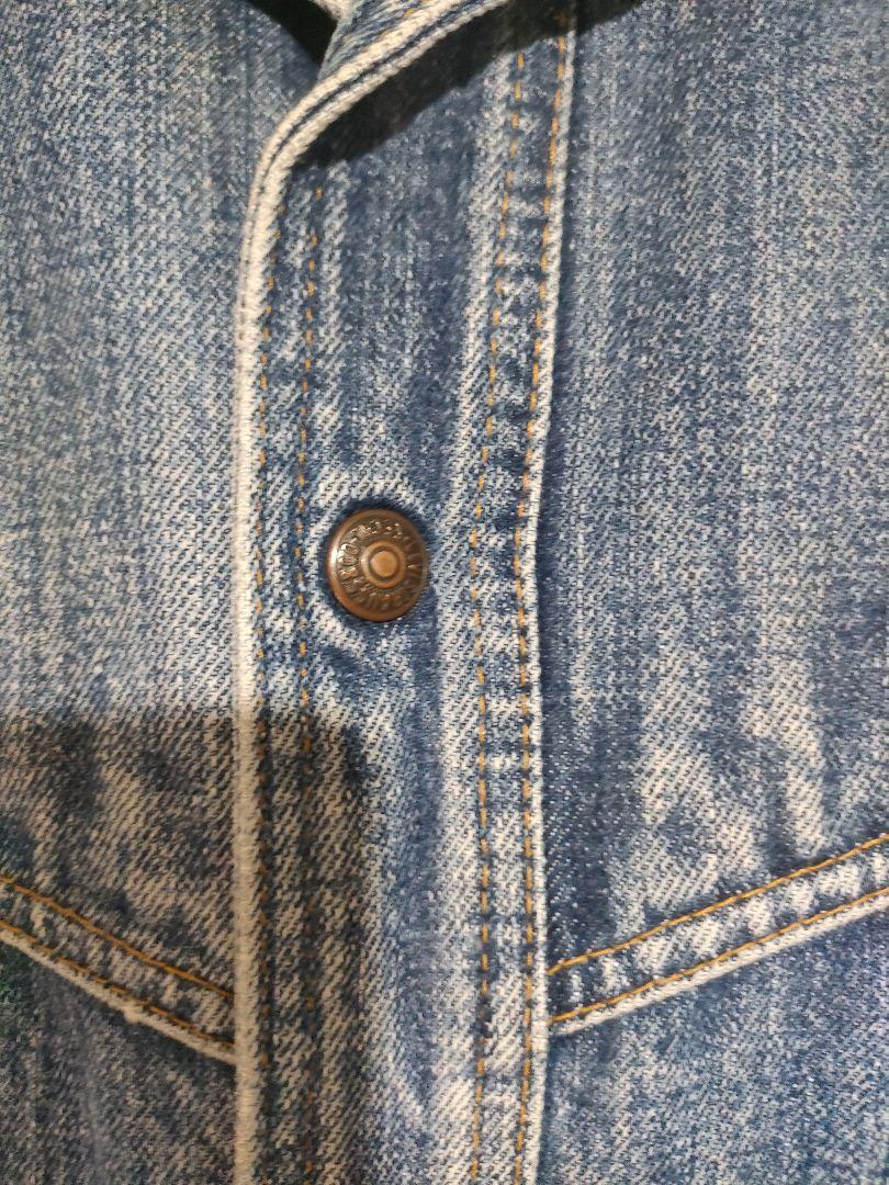 70s LEVI'Sリーバイスデニムウエスタンジャケット L