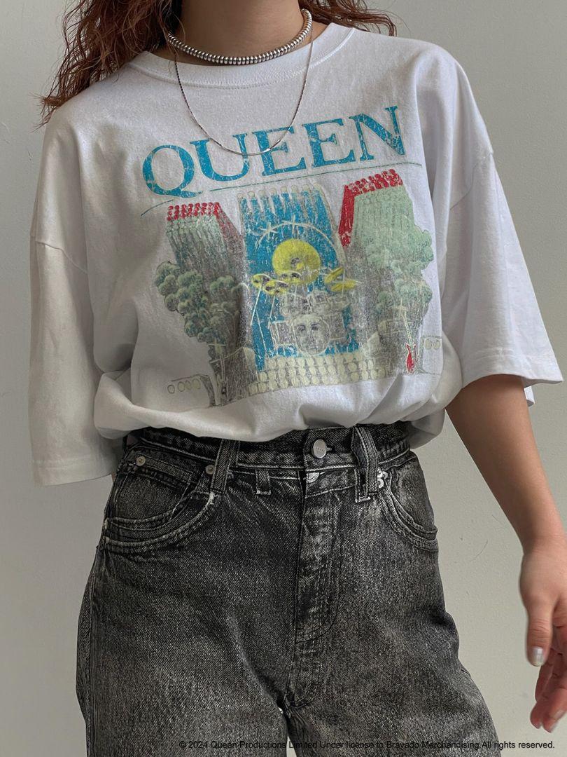 AmeriVINTAGE QUEEN TOUR´80 WHT TEE