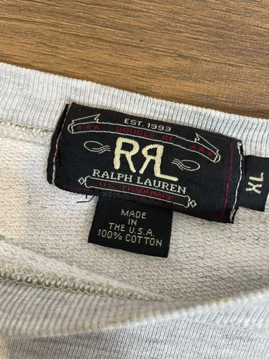 国内発送】 RRL 90s USA 三ツ星 ☆ 初期 トラック トレーナー スウェット - スウェット 国内発送】 RRL 90s USA 三ツ星 ☆ 初期 トラック トレーナー スウェット - スウェット