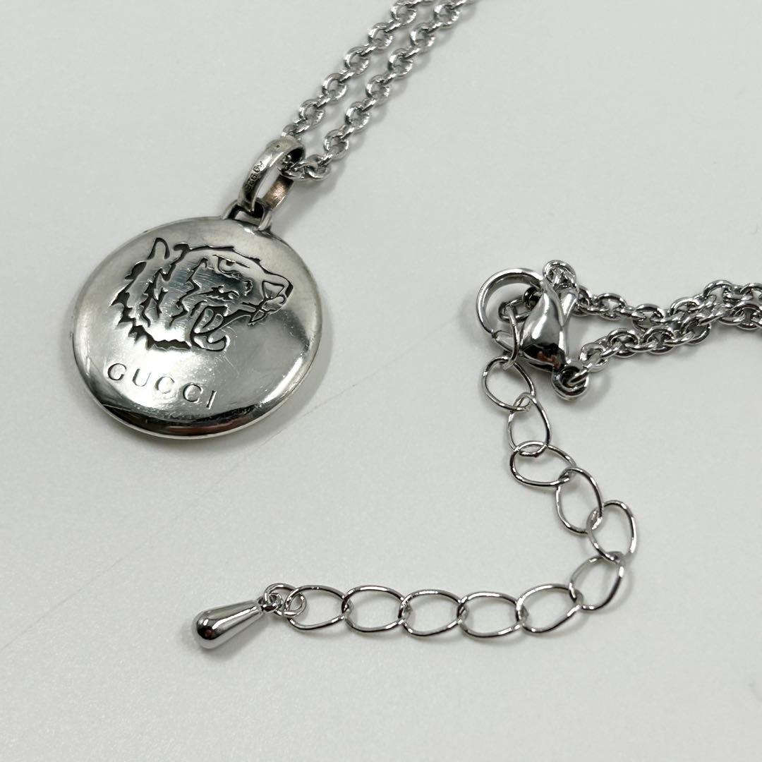 美品✨ グッチ GUCCI ネックレス ブラインドフォーラブ シルバー 925 美品✨ グッチ GUCCI ネックレス ブラインドフォーラブ シルバー 925