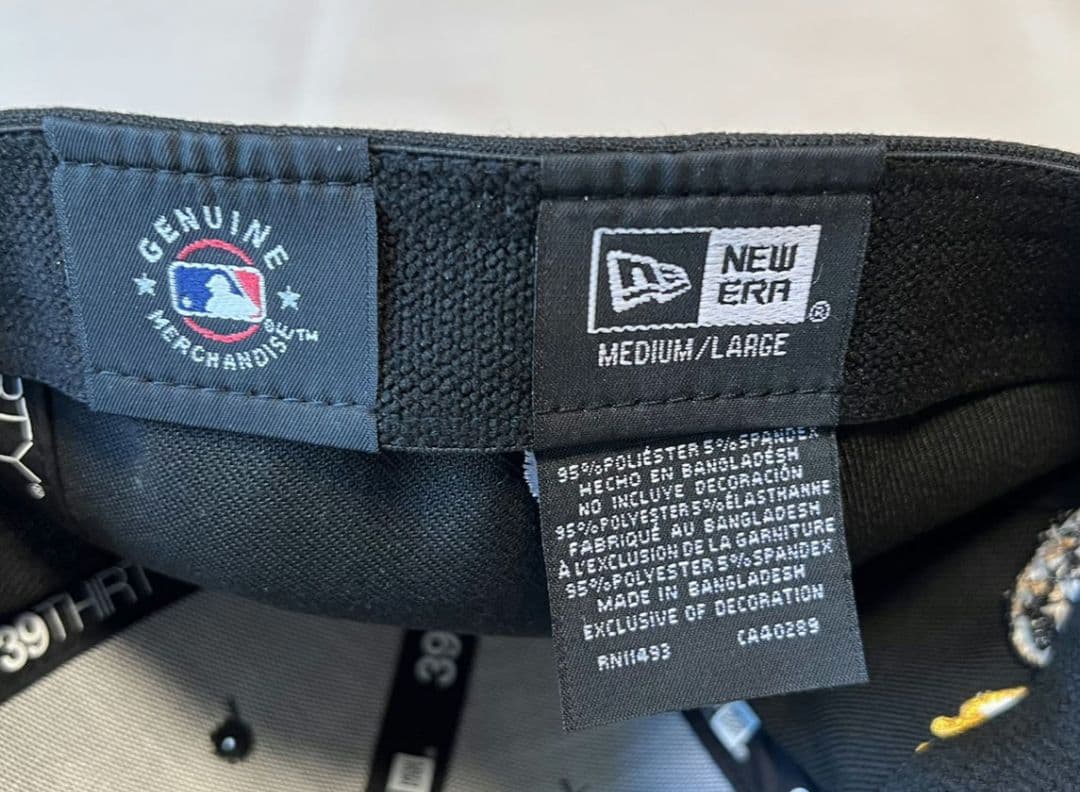 大谷翔平サイン、背番号・デコピン刺繍入り帽子「現地購入」 大谷翔平サイン、背番号・デコピン刺繍入り帽子「現地購入」