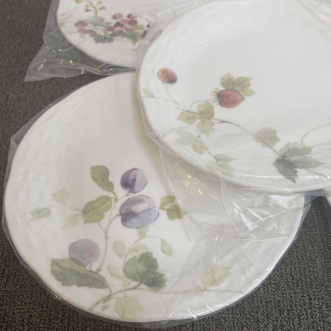 はれ様 NARUMI ナルミ 未使用 陶磁器製 果物デザイン 食器セット 5枚