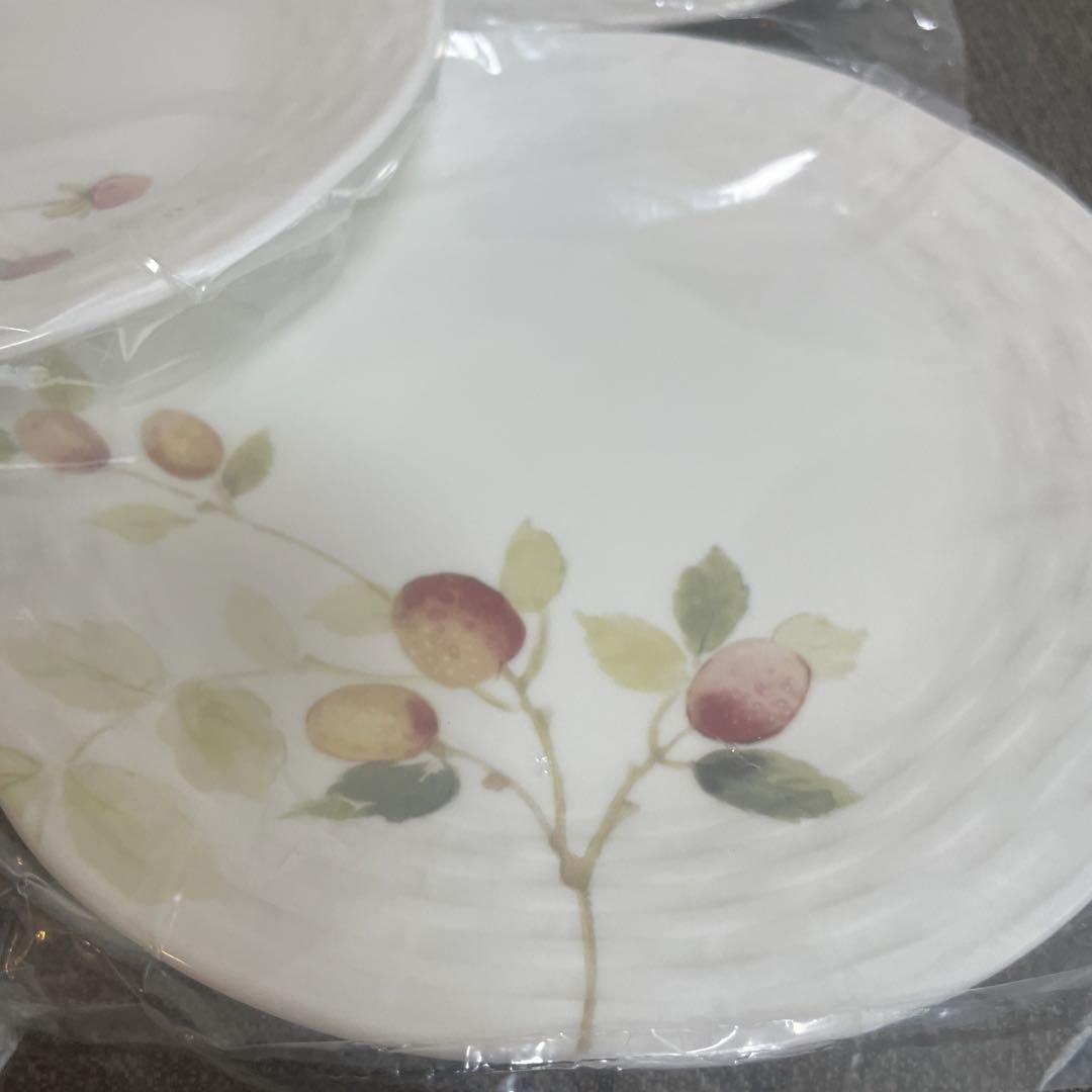 はれ様 NARUMI ナルミ 未使用 陶磁器製 果物デザイン 食器セット 5枚