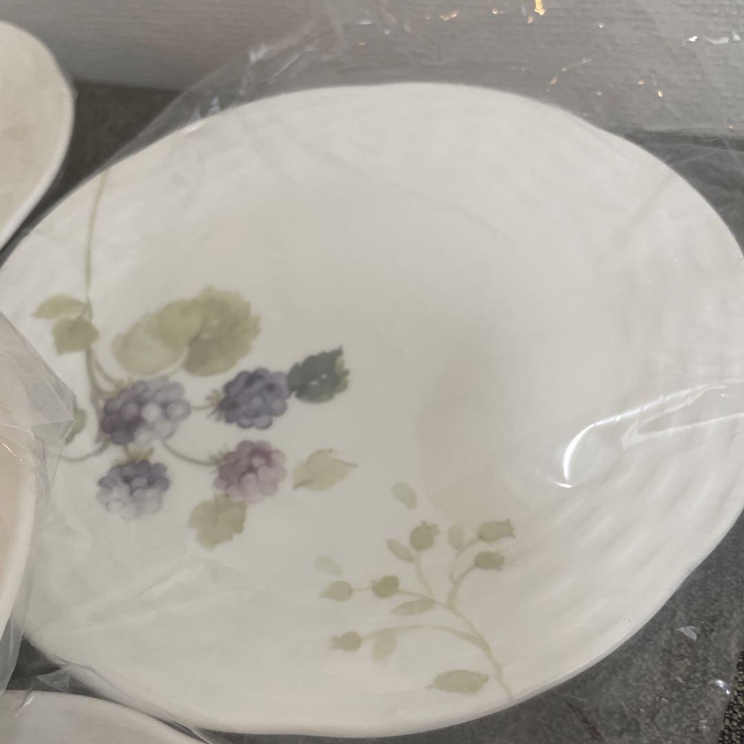 はれ様 NARUMI ナルミ 未使用 陶磁器製 果物デザイン 食器セット 5枚