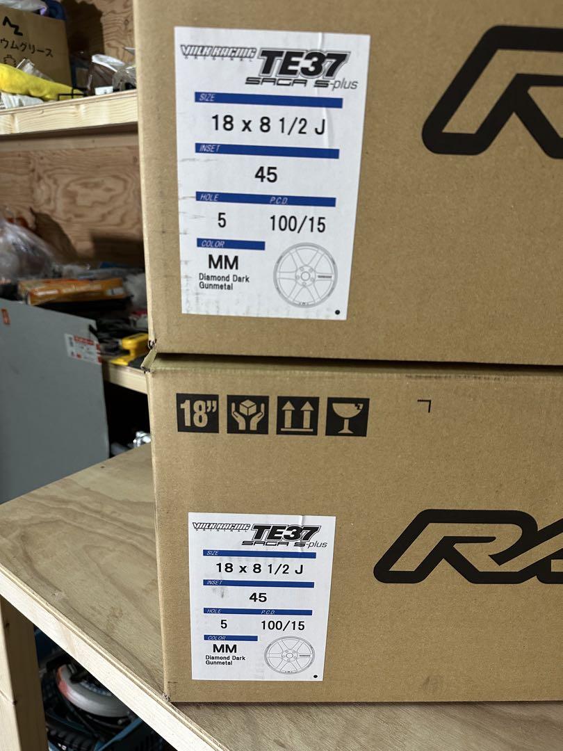 RAYS TE37 SAGAS-plus 2本