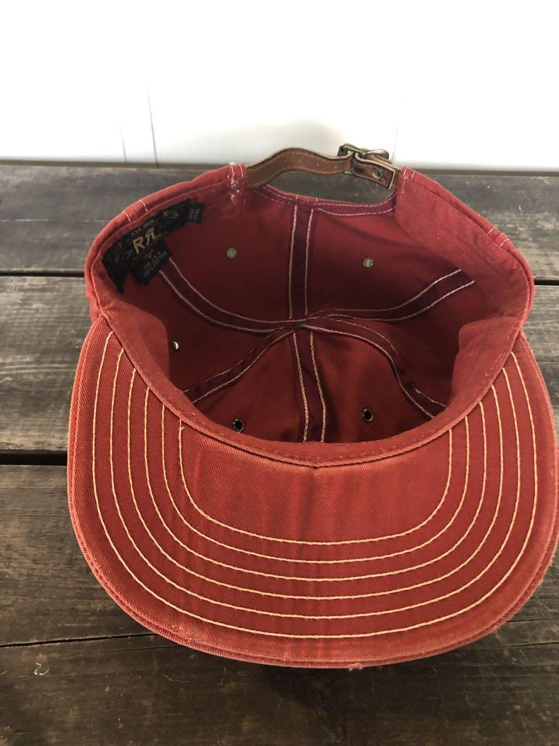 90sダブルアールエルRRL made in the USA 三つ星タグキャップ