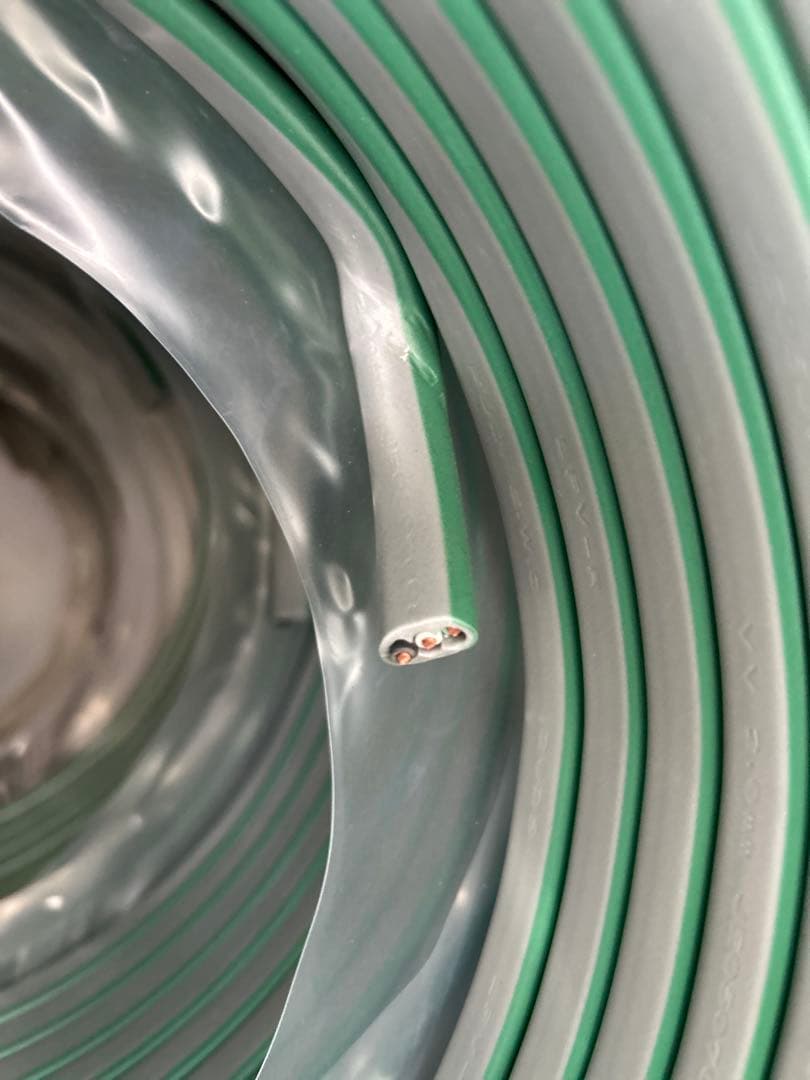 VVFケーブル 600V 3×2.0mm 100m巻き VVFケーブル 600V 3×2.0mm 100m巻き