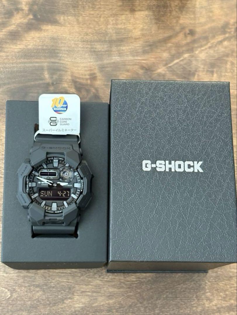 「新品未使用」CASIO G-SHOCK GA-010-1AJF ブラック