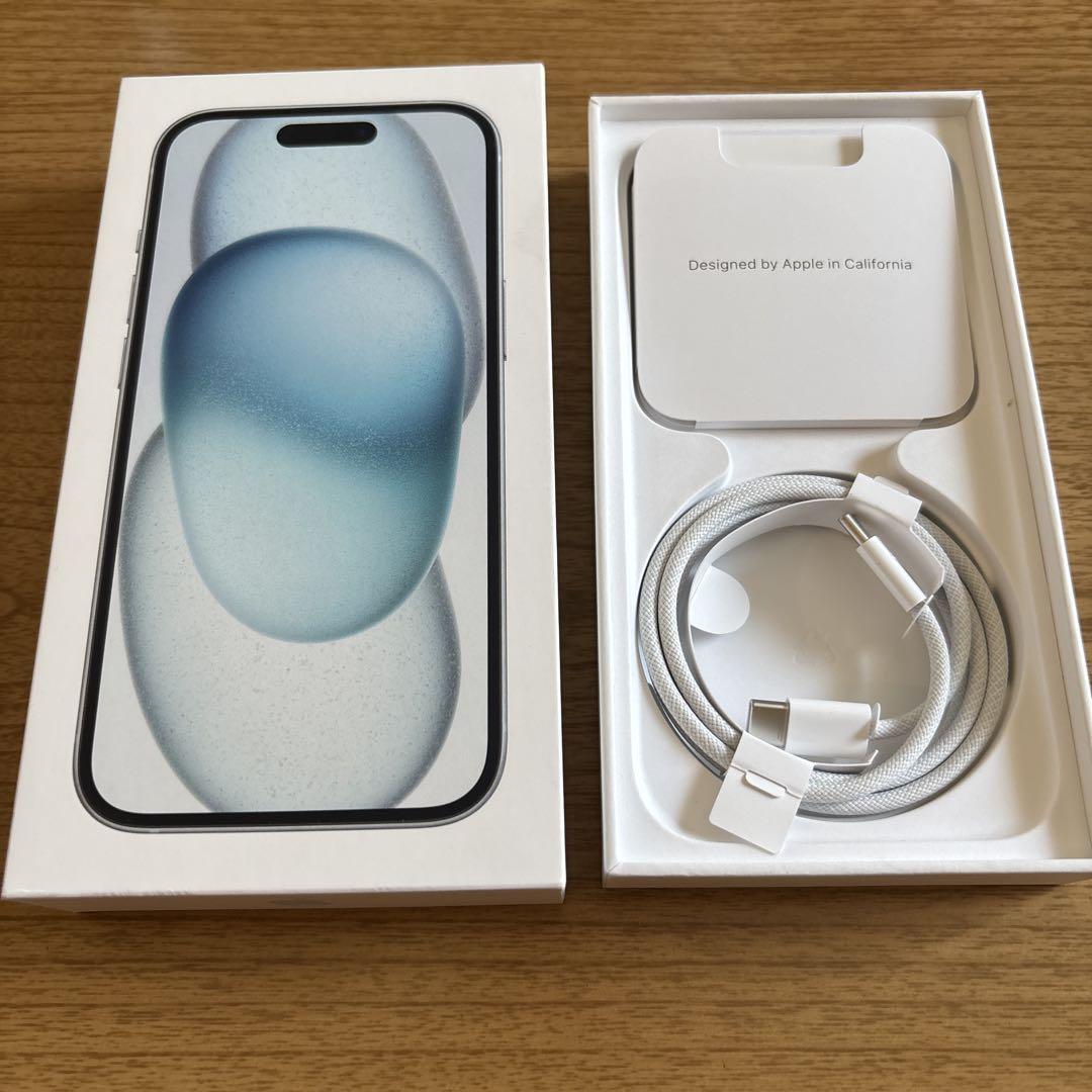 Apple iPhone 15 ブルー 本体 箱付き Apple iPhone 15 256GB ブルー iPhone iPhone 15 iPhone本体