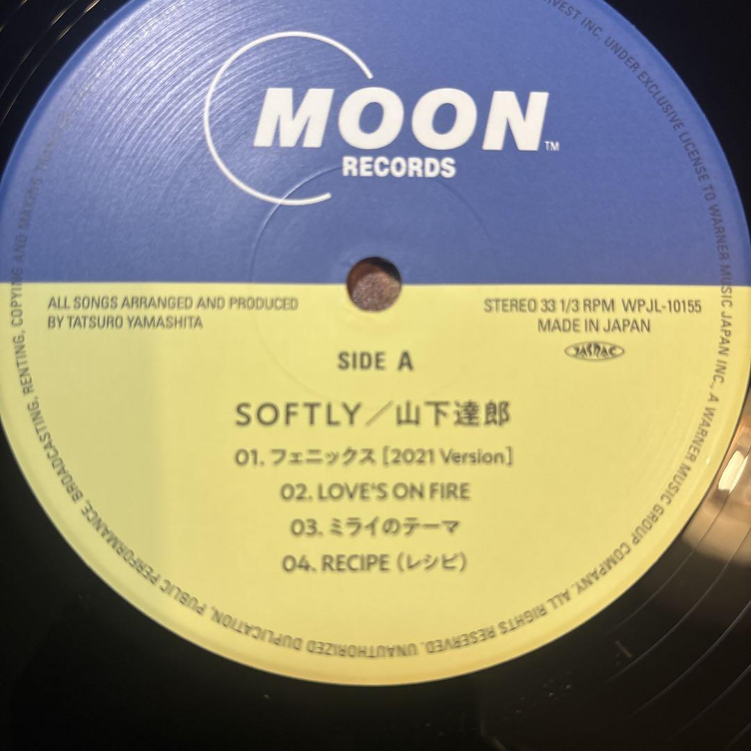 山下達郎 SoftlyレコードLP - メルカリ