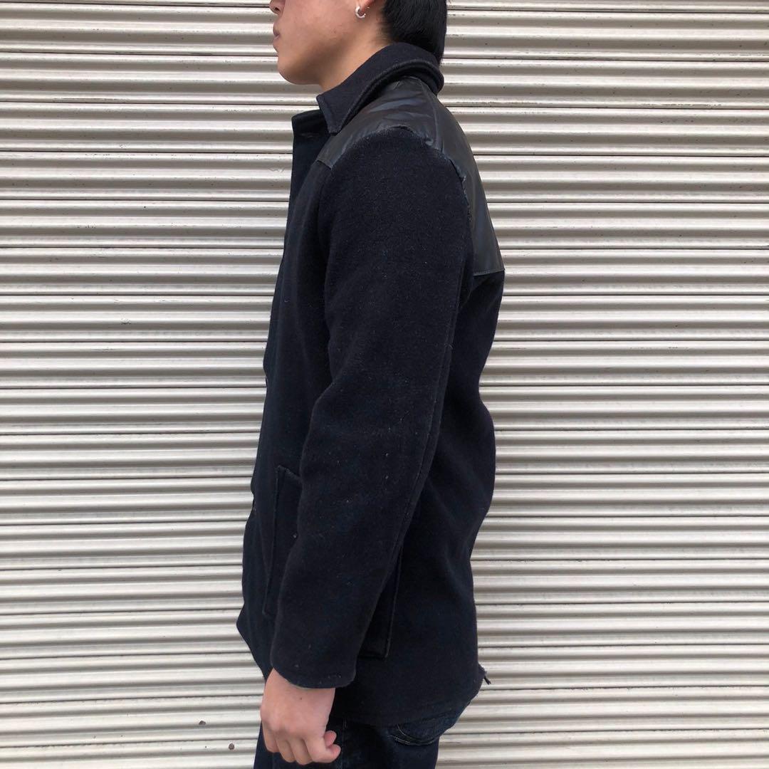 希少英国製MELTON ウールドンキーワークジャケットコート