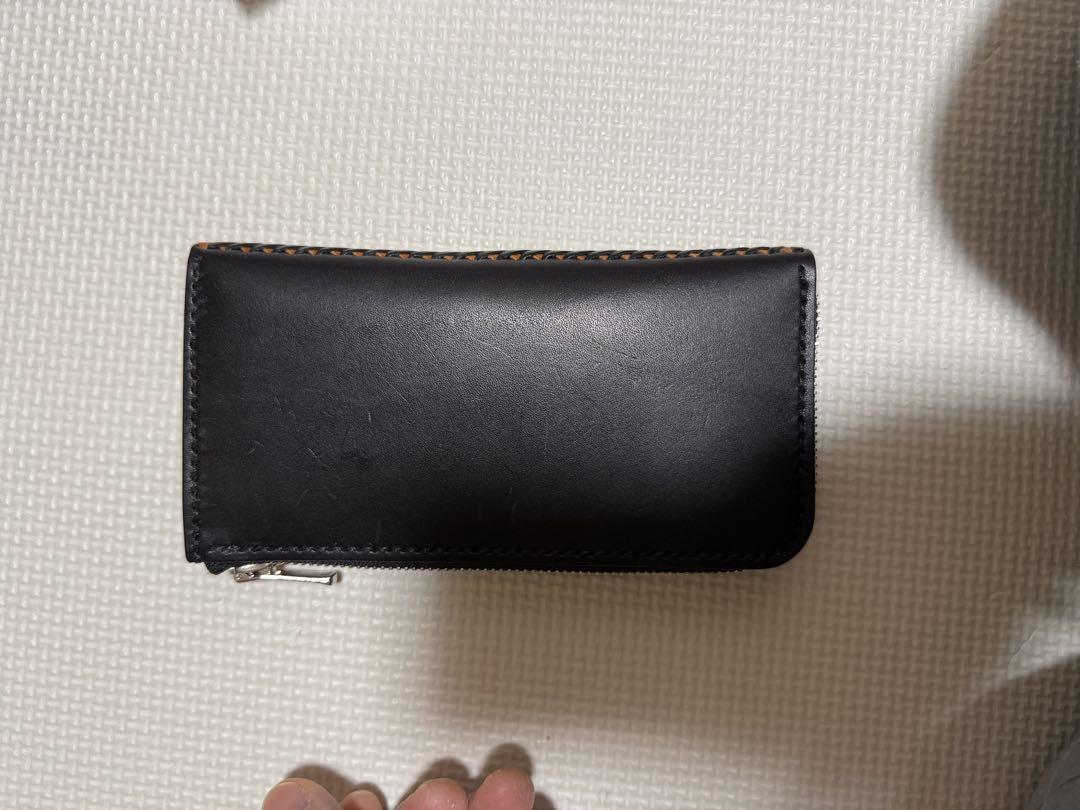 美品】ROHMAN【ワクワクする財布ver2.0】コンパクト長財布 栃木