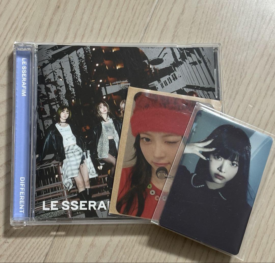Le Sserafim DIFFERENT 通常盤 封入 50枚セット トレカ LE SSERAFIM different 封入トレカ - メルカリ