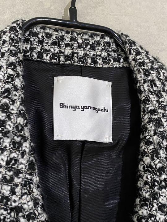 Shinya yamaguchi 19AW シンヤヤマグチ ツイードスーツ M