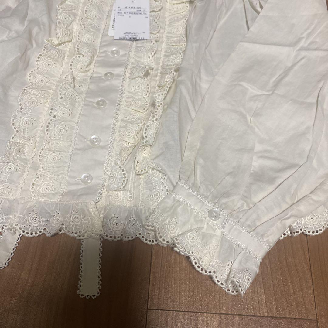 感謝価格、新品タグつき、ピンクハウス、ブラウス、キナリ