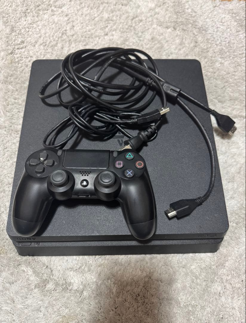 PlayStation4 本体 ブラック コントローラー充電コード付き