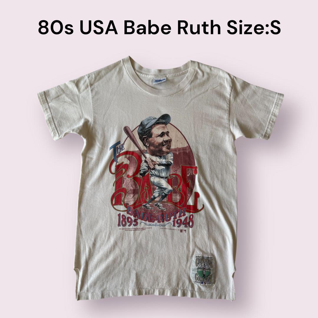 80s usa Babe Ruth ベーブルース Tシャツ Sサイズ