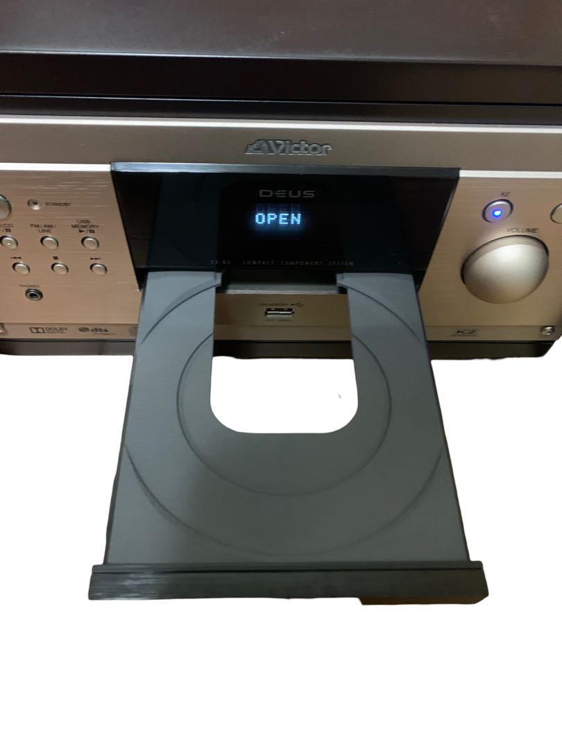 EX-B3 日本製 2017年Victor ウッドコーン スピーカー リモコン付