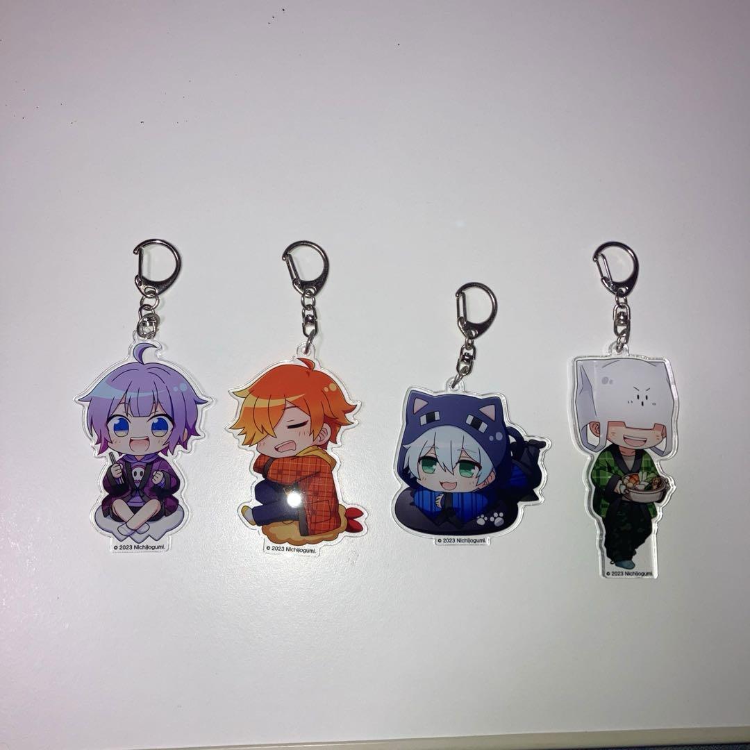 日常組 アクリルキーホルダー デジタルくじ 日常組 デジタルくじ レアグッズ