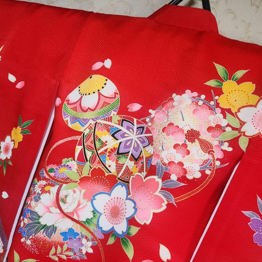 #3-016 正絹 女児 お宮参り 祝着 きもの