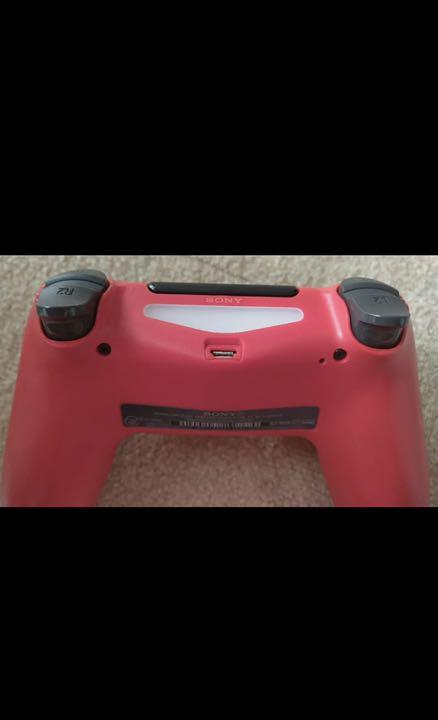 PS4 純正 ワイヤレス コントローラー レッド ジャンク 値下げ可能です❗❗