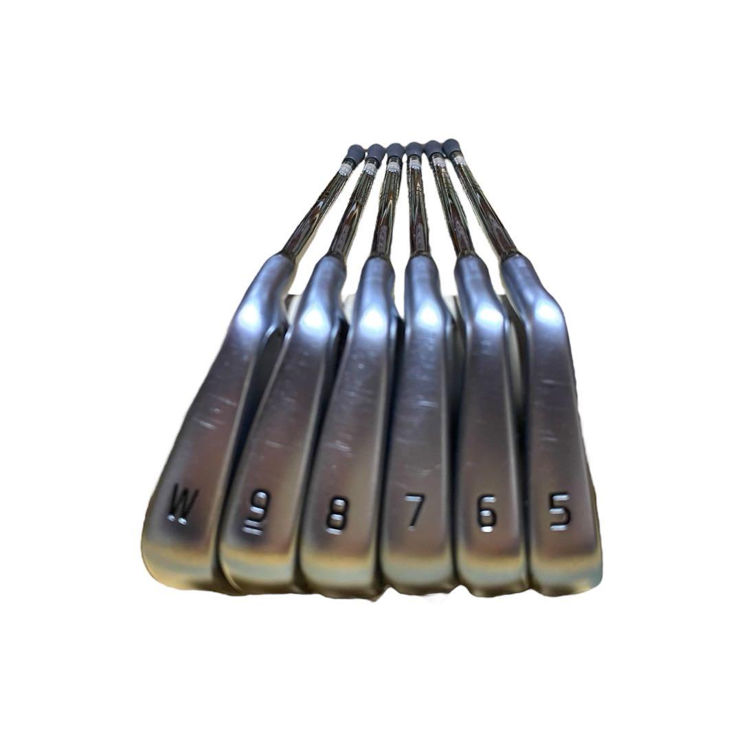 【美品】PING BLUEPRINT FORGED アイアン 6本　メンズ　S