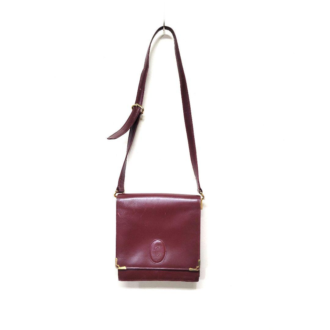 【残りわずか】 80's 希少 90's ショルダーバッグ Cartier vintage バッグ