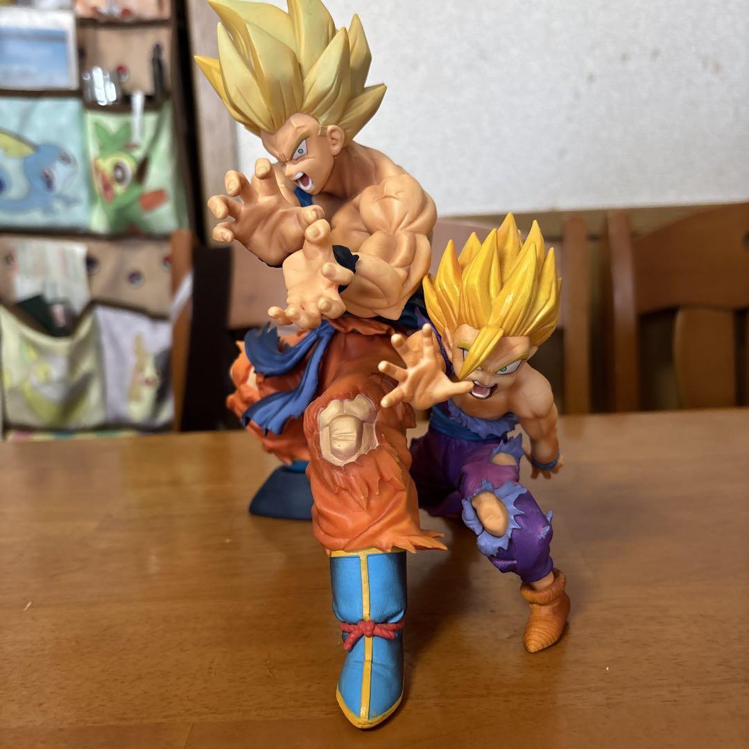 ドラゴンボール　親子かめはめ波　孫悟空　孫悟飯　レジェンド　一番くじ　フィギュア
