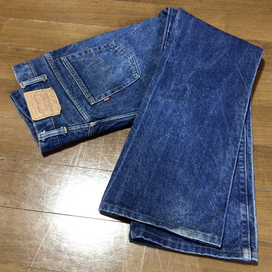82年USA製リーバイス517 W34 股下76cm 黒カン 金糸脇割り
