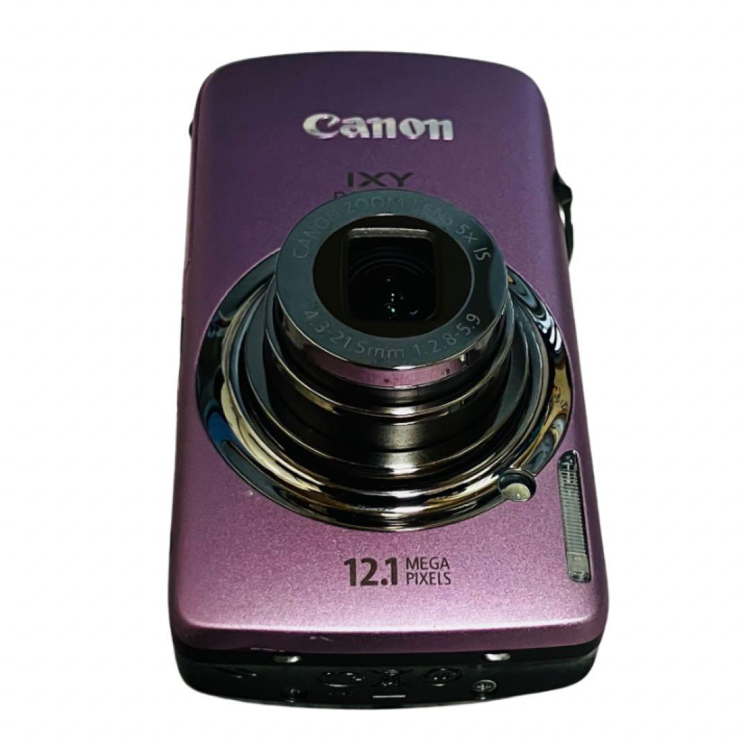桐*ず様 Canon キヤノン IXY 930IS イクシー　パープル デジカメ