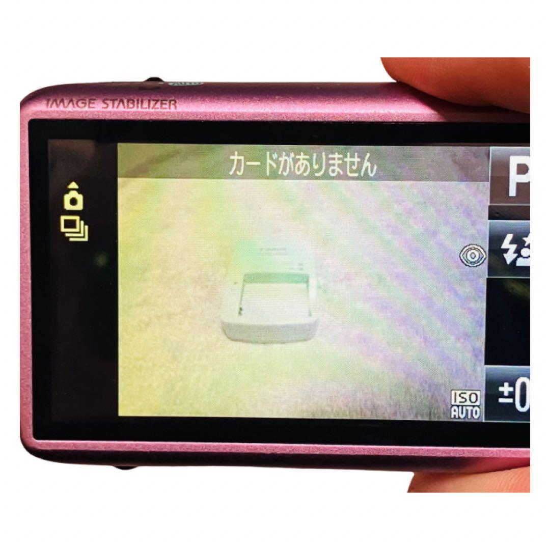 桐*ず様 Canon キヤノン IXY 930IS イクシー　パープル デジカメ