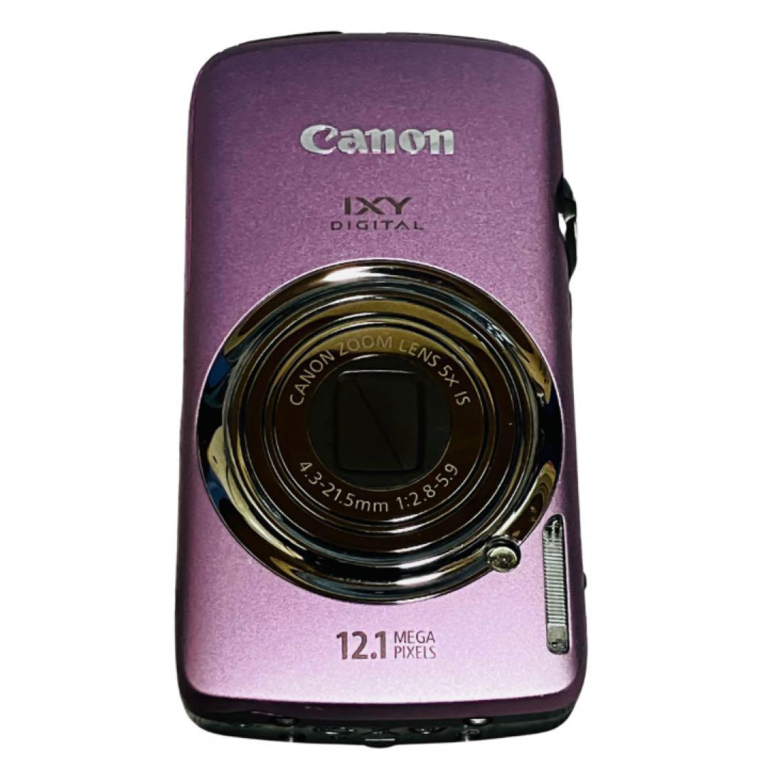 桐*ず様 Canon キヤノン IXY 930IS イクシー　パープル デジカメ