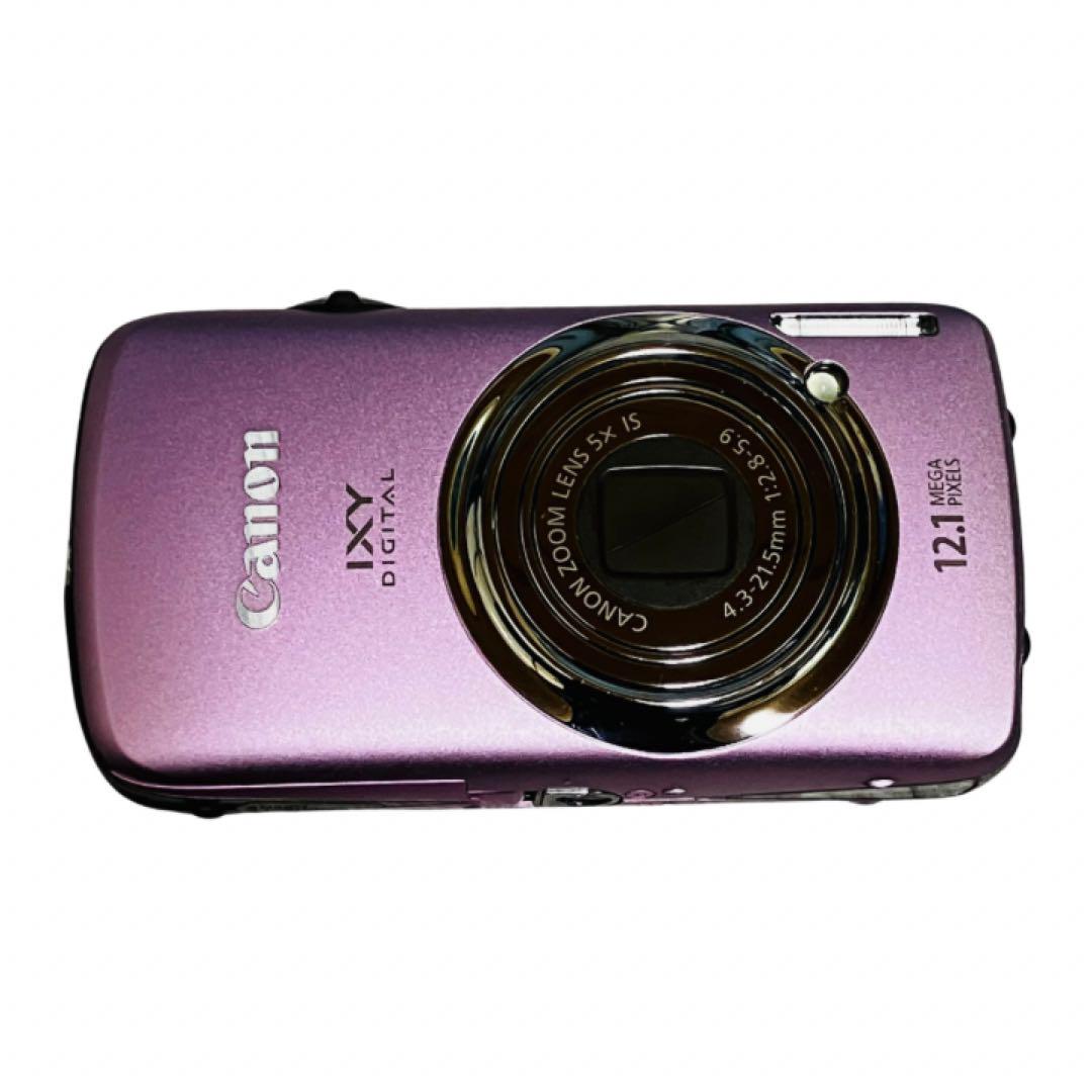 桐*ず様 Canon キヤノン IXY 930IS イクシー　パープル デジカメ