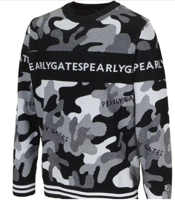 美品】PEARLYGATES カモフラニット size0