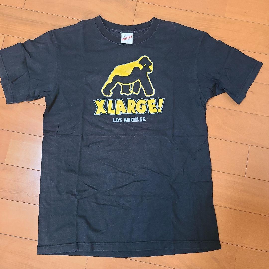 XLARGE オールド グラフィック ロゴ プリント Tシャツ 送料込 XLARGE エクストララージ OLD OG S/S TEE 半袖 ロゴ クルー