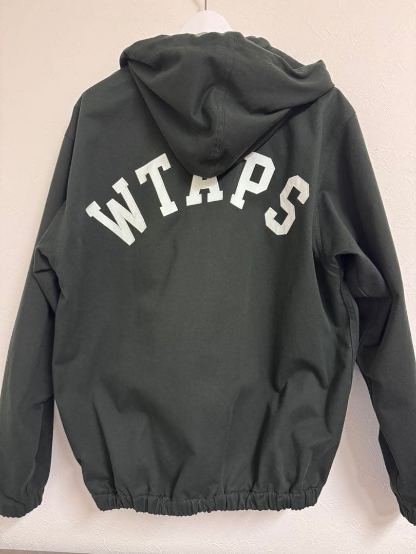WTAPS 黒 24aw ジップパーカー