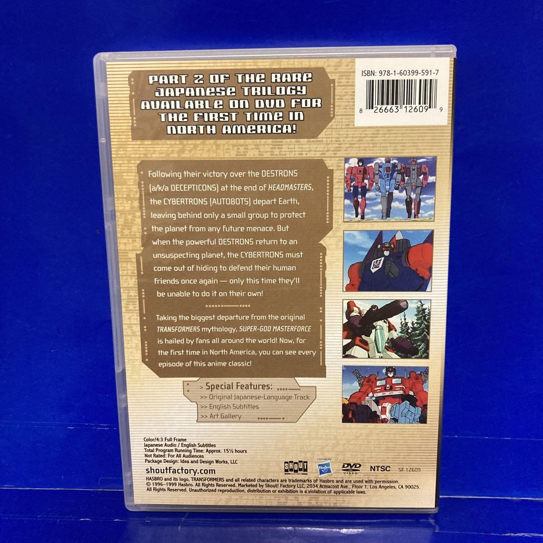 TRANSFORMERS トランスフォーマーズ DVD 3巻セット 輸入版