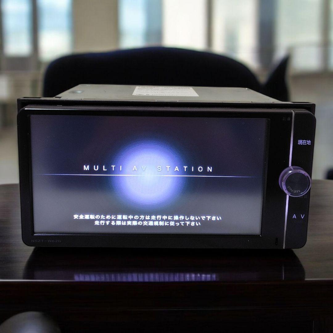 NSZT-W62G TOYOTA トヨタ純正ナビ Bluetooth 2013目立った傷や汚れなし