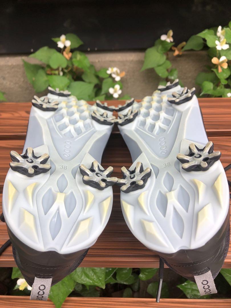 351番超美品ECCO BIOM G5 黒 38 24.0cmソフトスパイク