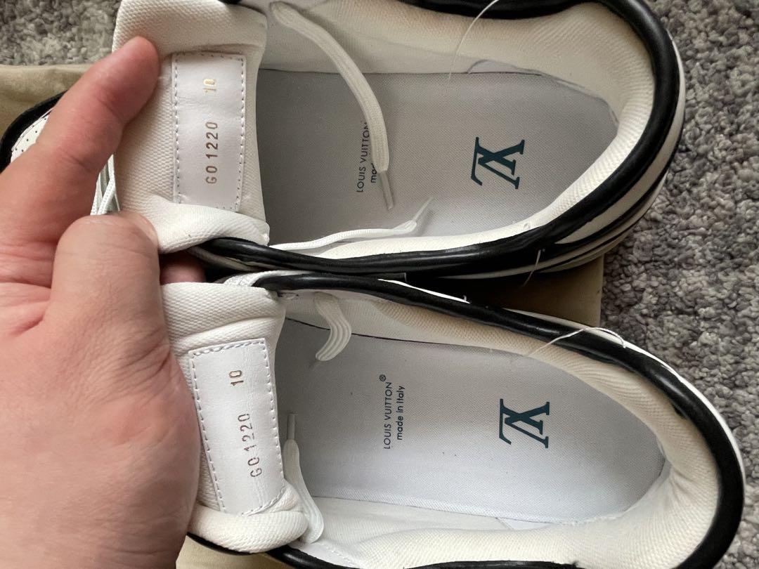 Louis Vuitton スニーカー ブラック/ホワイト 靴