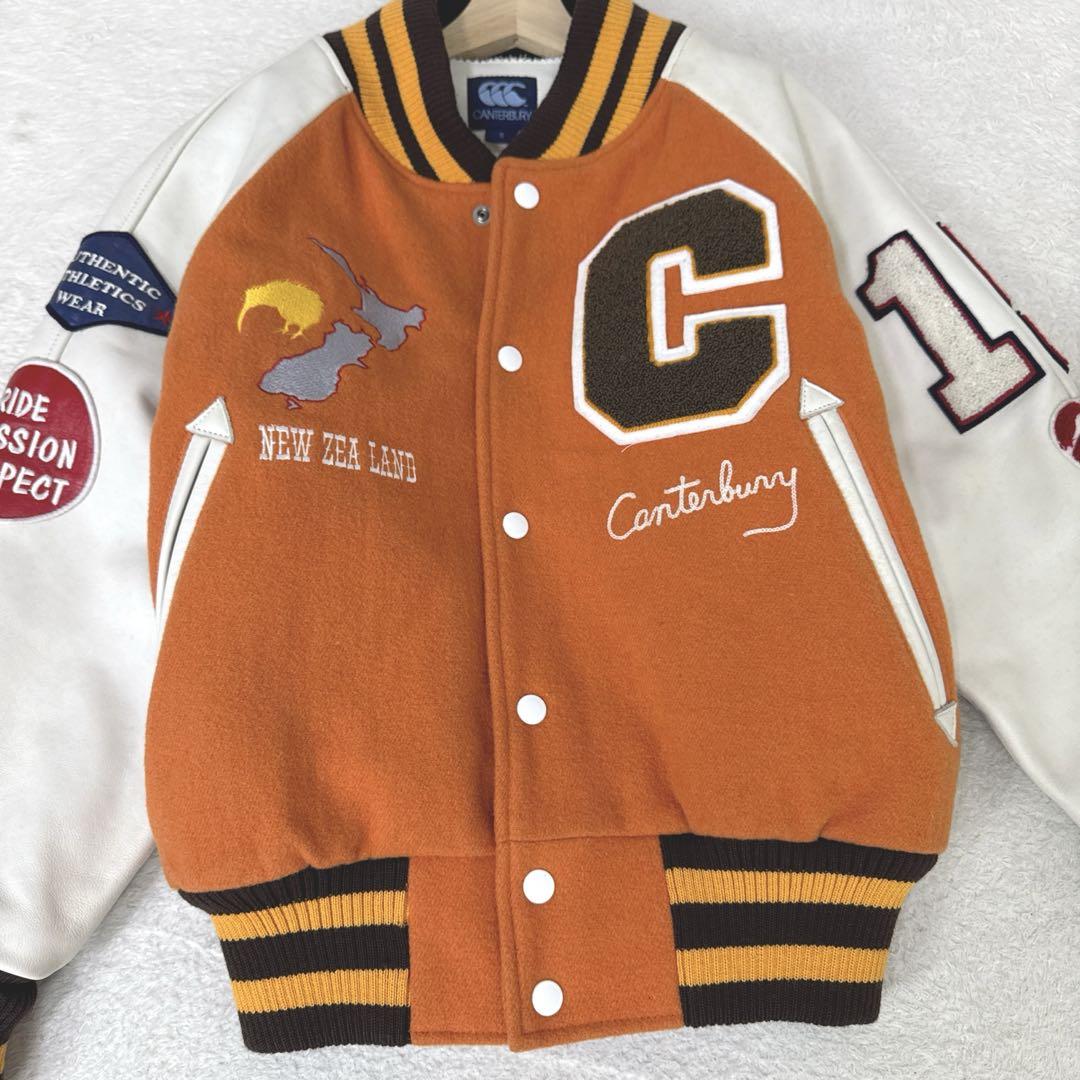 CANTERBURY カンタベリー スタジャン 牛革使用 内キルティング加工