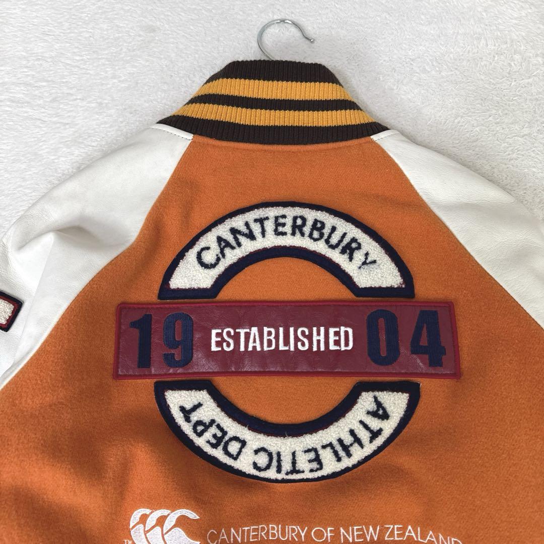 CANTERBURY カンタベリー スタジャン 牛革使用 内キルティング加工