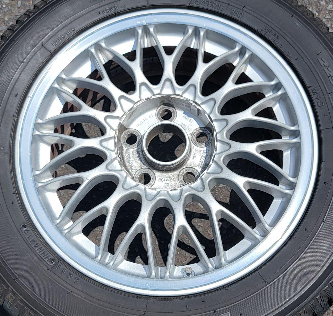 専用１個目　20 セルシオ 純正 BBS RG173 16インチ 7J +45